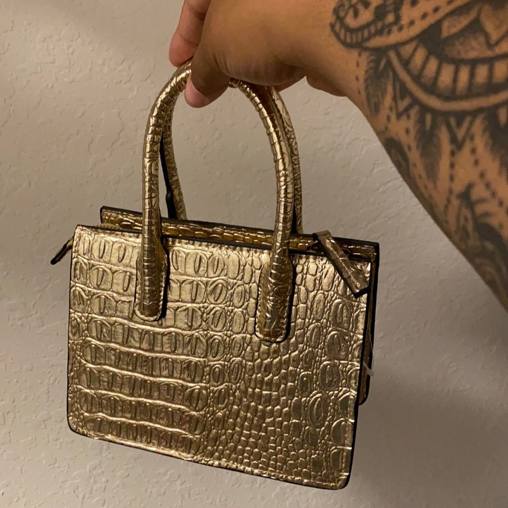H&M Gold bag